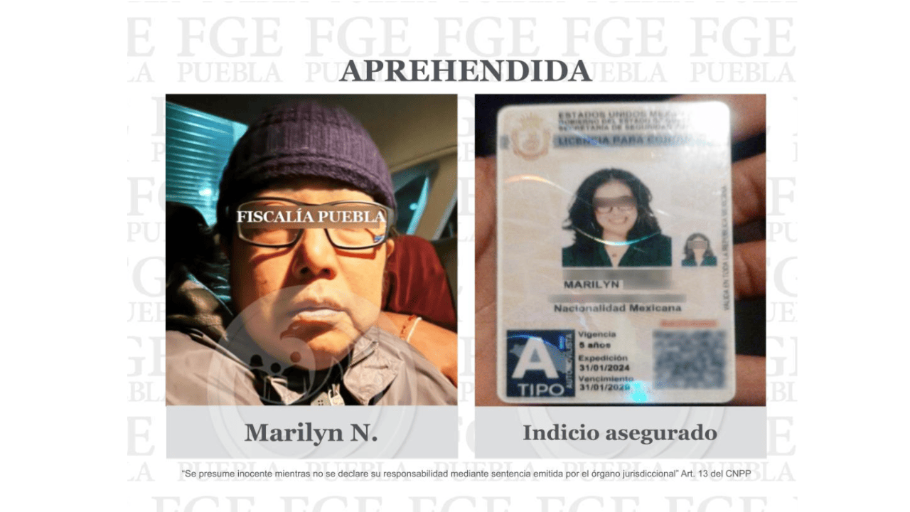 Aprehende FGE a la falsa psiquiatra Marilyn N. Puebla