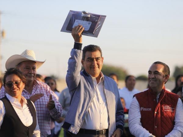 Deja gobierno de Sergio Salomón un Tepeaca con mayor progreso y bienestar