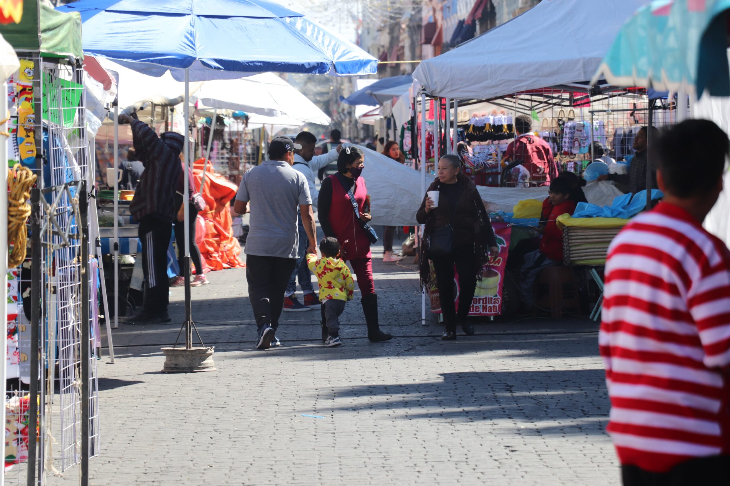 Garantiza Segó libre tránsito peatonal por Feria Guadalupana
