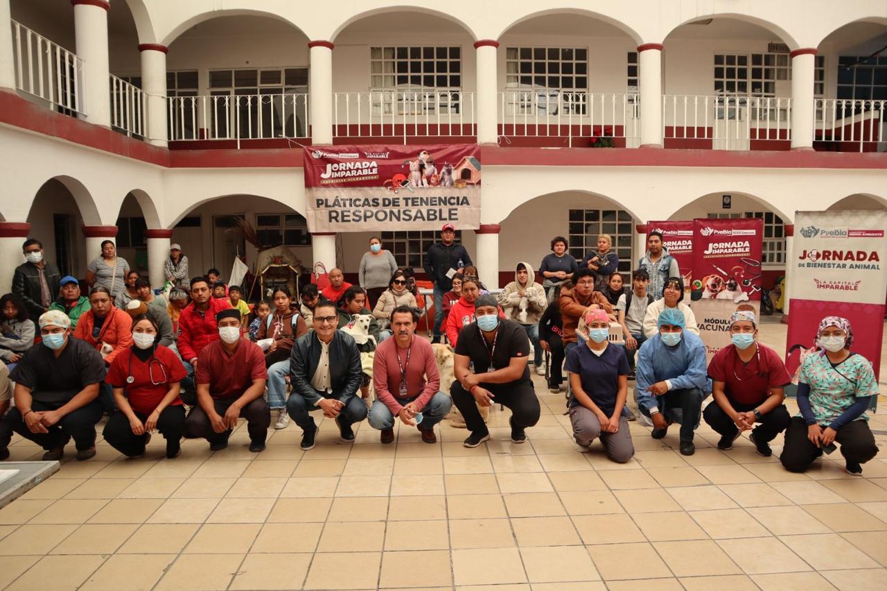 Éxito en la Jornada de Bienestar Animal en San Francisco Totimehuacan
