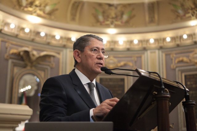 Ante el Pleno del Congreso, comparece Fiscal General Gilberto Higuera Bernal