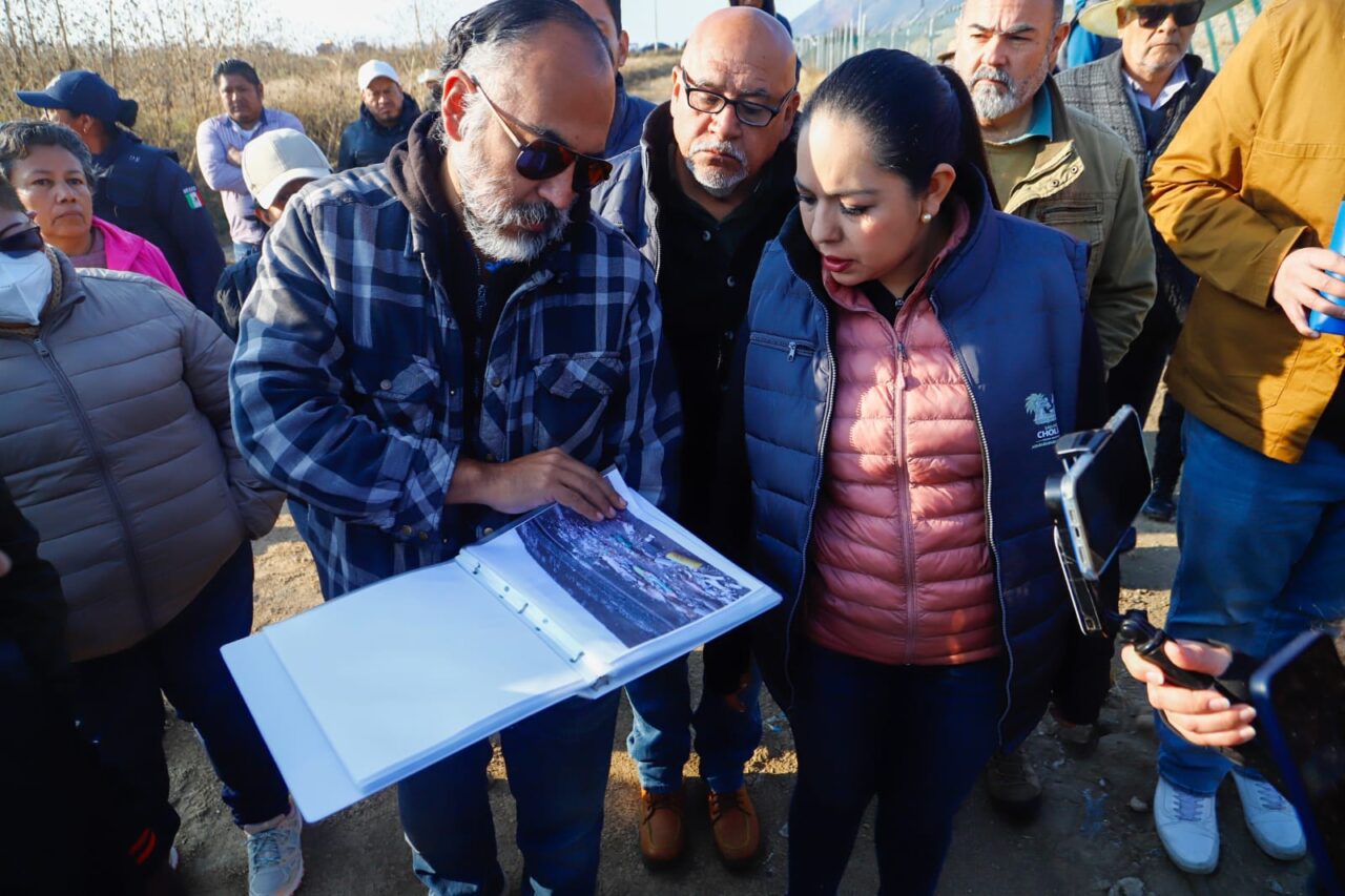 Recorre Tonantzin Fernández relleno sanitario de San Pedro Cholula; busca solución a petición ciudadana