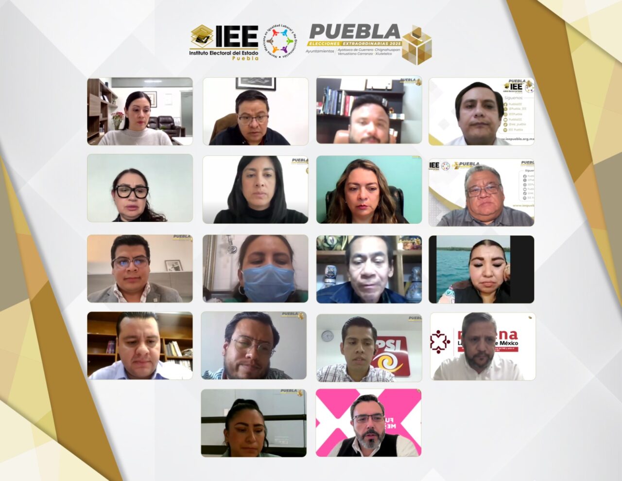 IEE designa integrantes para elecciones extraordinarias en cuatro municipios
