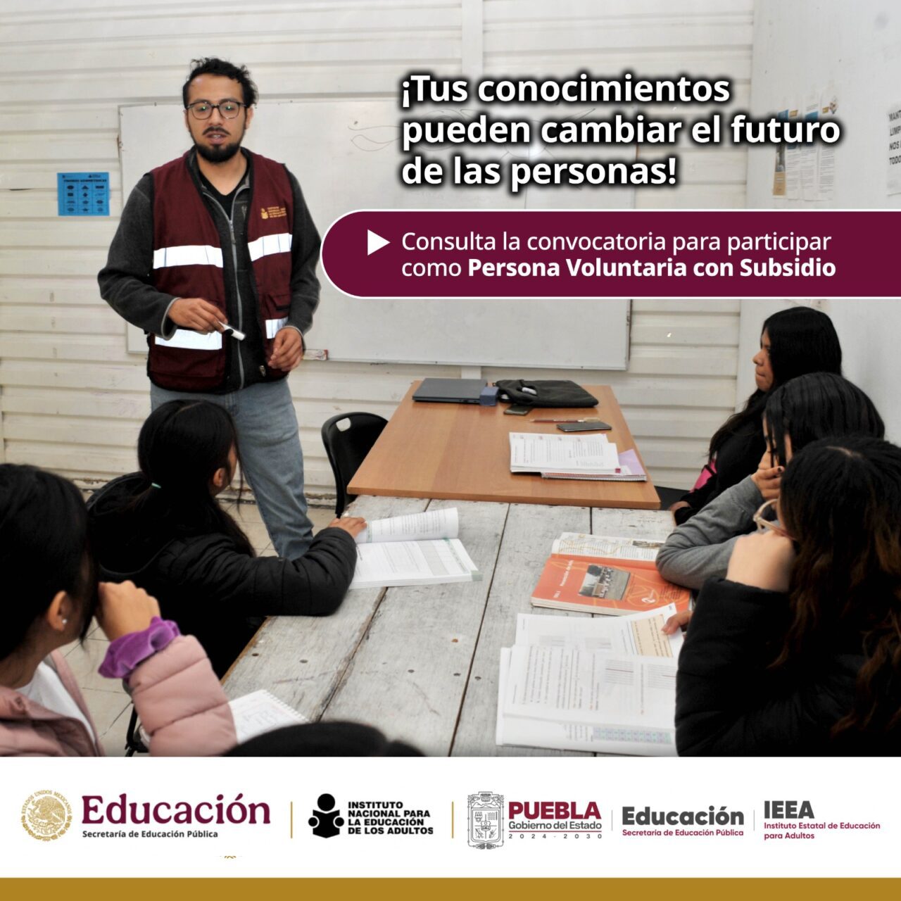 IEEA convoca a participar como “Persona Voluntaria Beneficiaria del Subsidio”