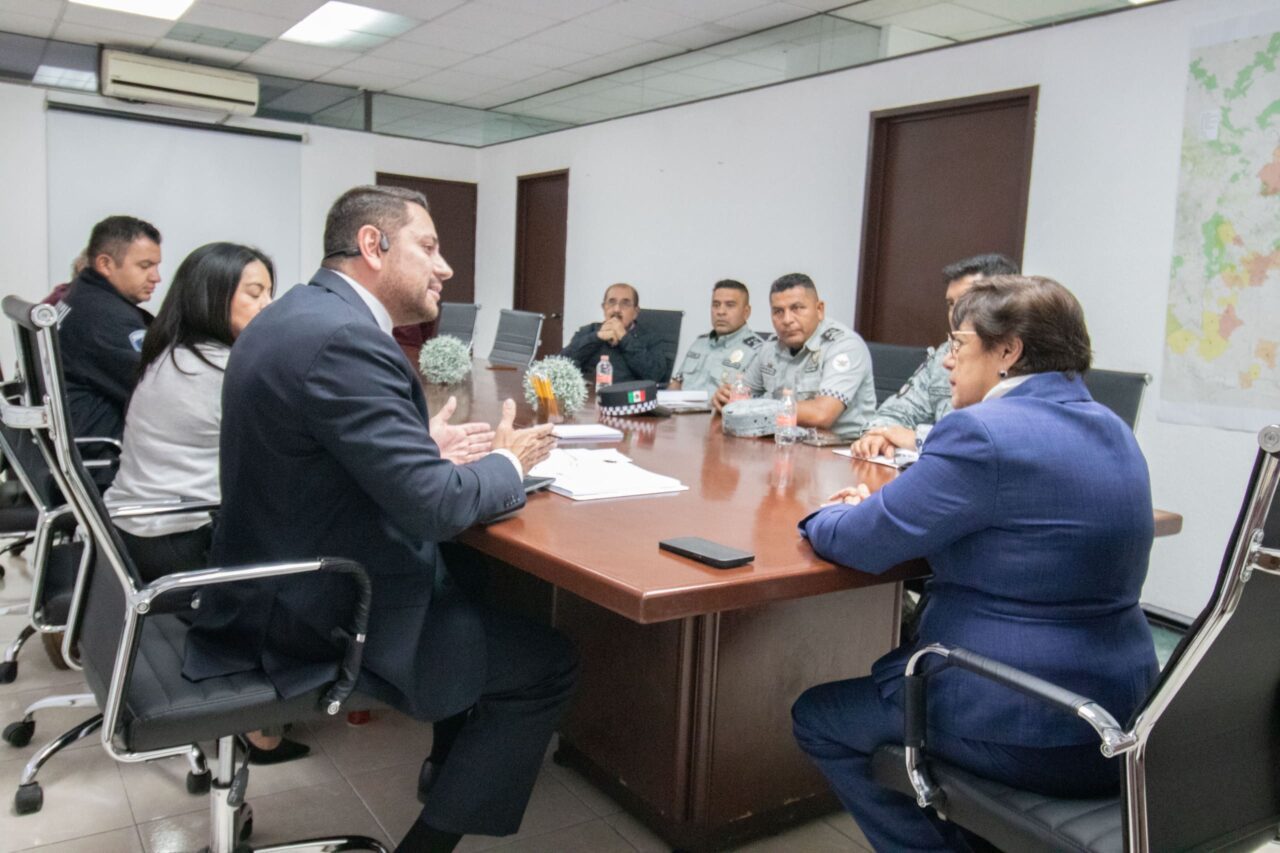 Fortalecen acciones de seguridad y movilidad en Puebla mediante coordinación interinstitucional