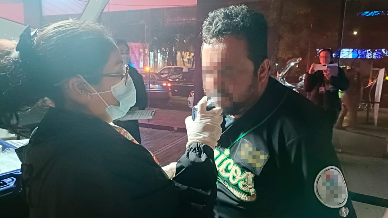 SSC implementa Operativo Alcoholímetro y realiza 16 remisiones a particulares