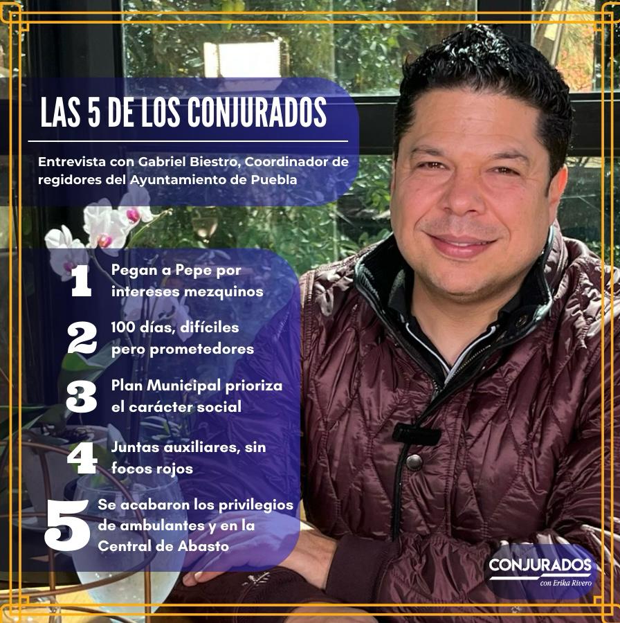 Las 5 de Los Conjurados, con Gabriel Biestro