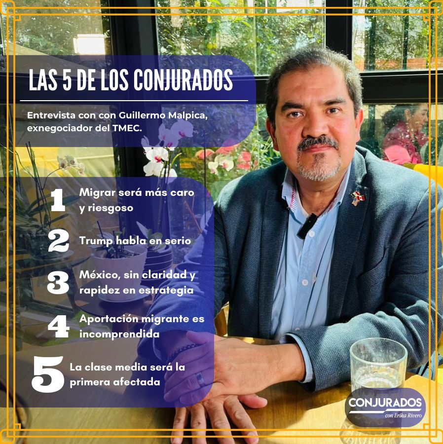 Las 5 de Los Conjurados, con Guillermo Malpica