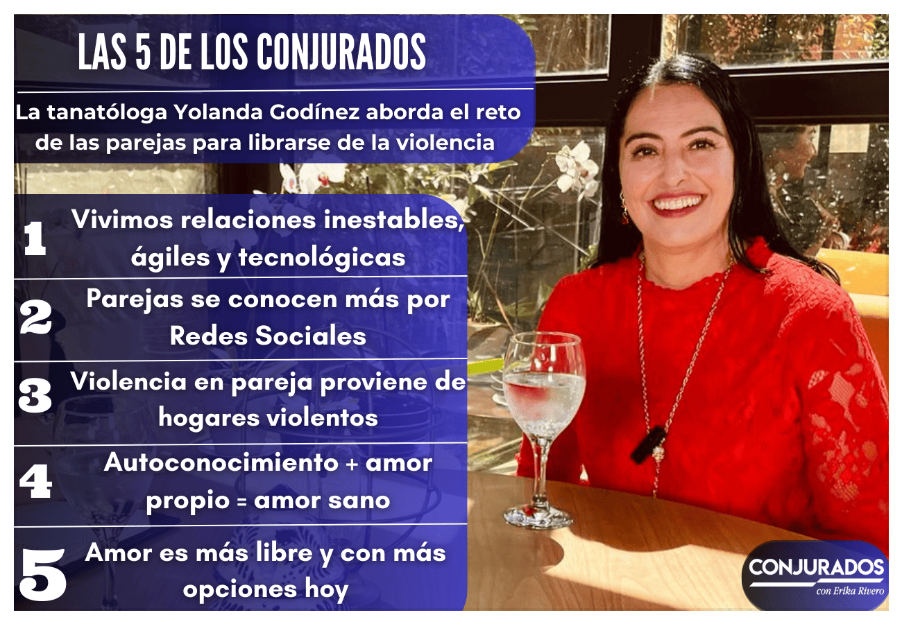 Las 5 de Los Conjurados sobre el reto de las parejas para librarse de la violencia