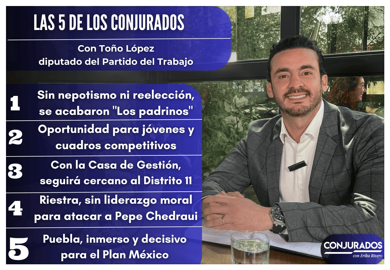 Las 5 de Los Conjurados, con Toño López