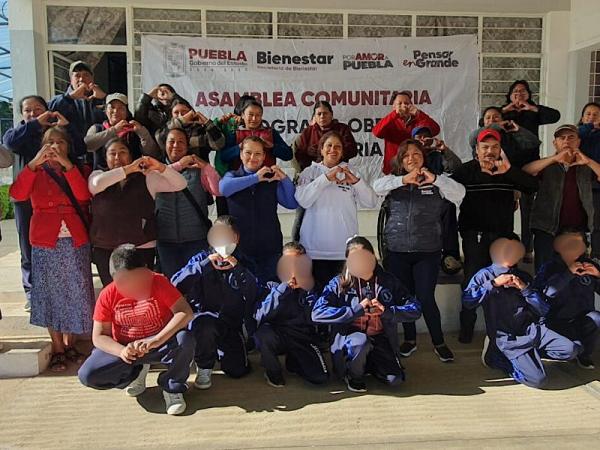 Comités para el Bienestar, compromiso con el desarrollo de Puebla