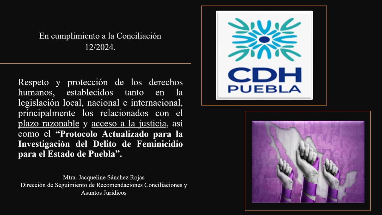 CDH Puebla capacita a personal de la Fiscalía General del Estado en respeto y protección de los derechos humanos