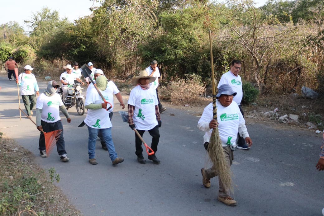 Las faenas comunitarias llegarán a cada rincón del estado: Bienestar