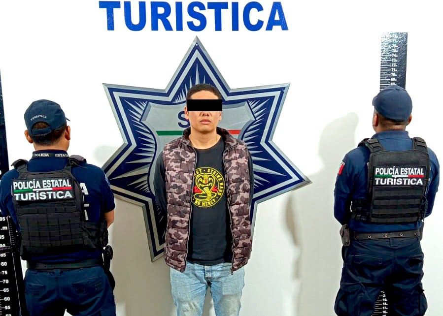 Detiene SSP a hombre en posesión de posible droga