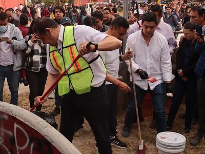 Gobierno de Puebla promueve el deporte y la recuperación de espacios públicos