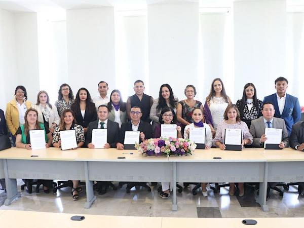 Secretaría de las Mujeres firma convenio con Instituciones de Educación Superior