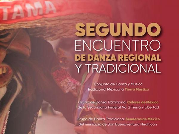 Gobierno estatal promueve cultura regional y tradicional con encuentro de danza