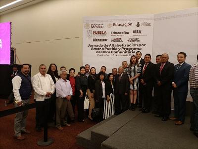 Puebla impulsa «Jornada de Alfabetización por Amor a Puebla