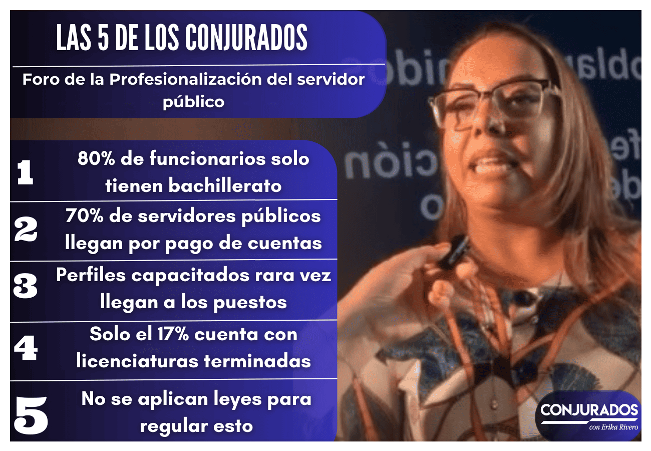 Las 5 de Los Conjurados | Foro de la Profesionalización del Servidor Público