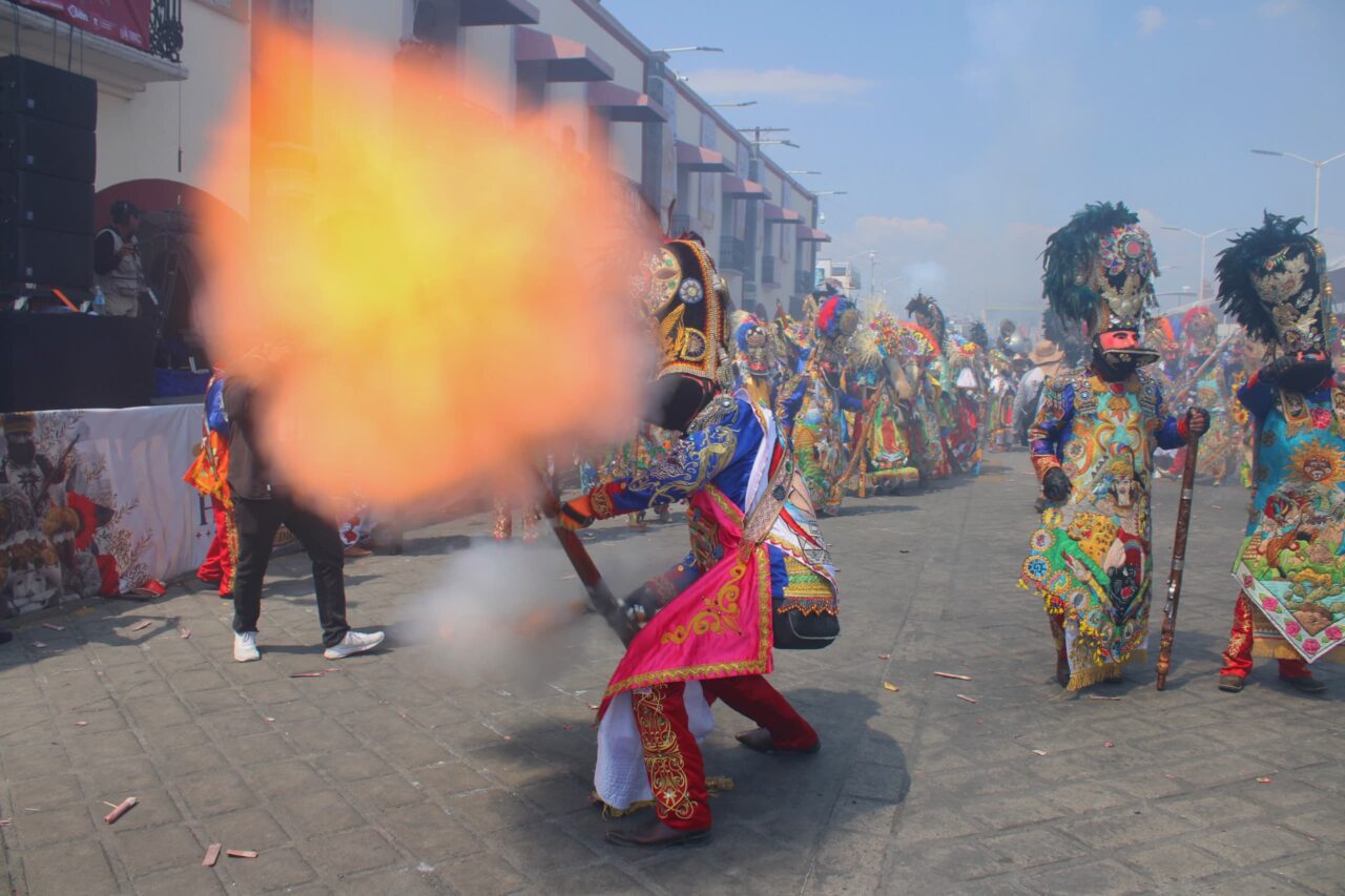 Huejotzingo recibe a más de 200 mil visitantes y genera más de 46 millones de pesos en su Carnaval 2025