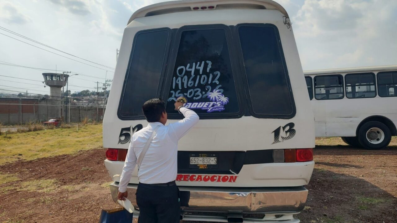 Revoca gobierno estatal concesión a unidades de transporte público involucradas en arrancones