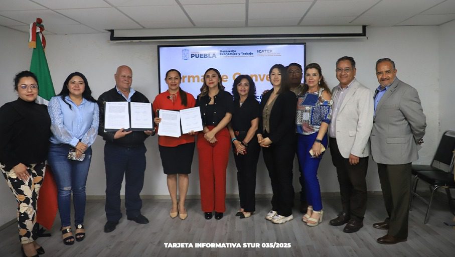 Secretaría de Desarrollo Turístico e ICATEP firman convenio para fortalecer turismo