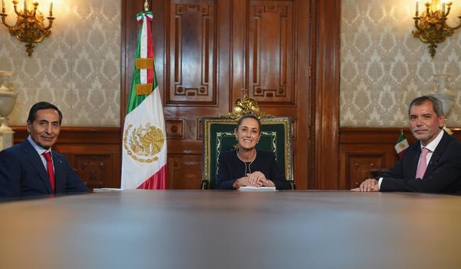 Presidenta nombra a Rogelio Ramírez de la O como asesor económico para asuntos internacionales; Edgar Amador Zamora nuevo titular de la SHCP