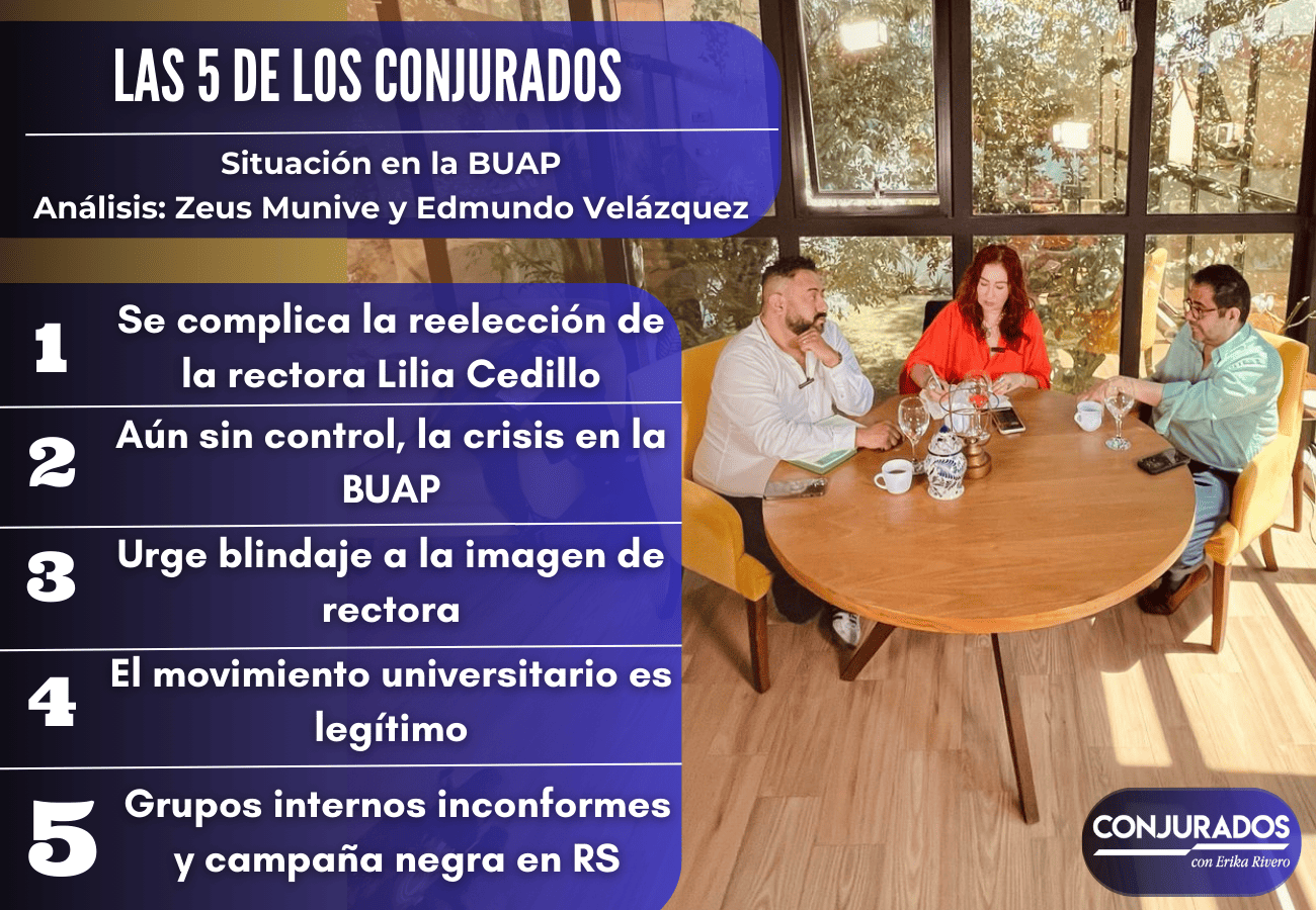 Las 5 de Los Conjurados | ¿Qué pasa en la BUAP?