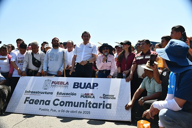 Universitarios BUAP se suman a jornada de limpieza en CU2