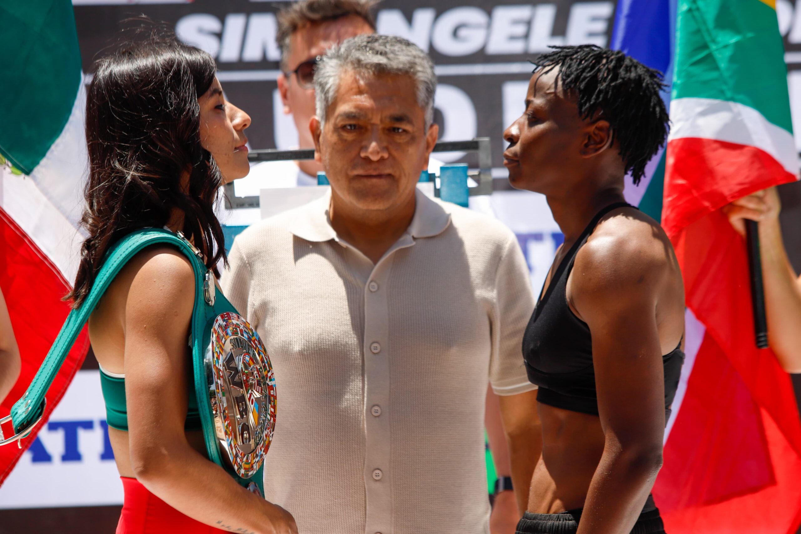 Gaby ‘La Bonita’ Sánchez y su rival cumplen con la báscula para pelea con causa