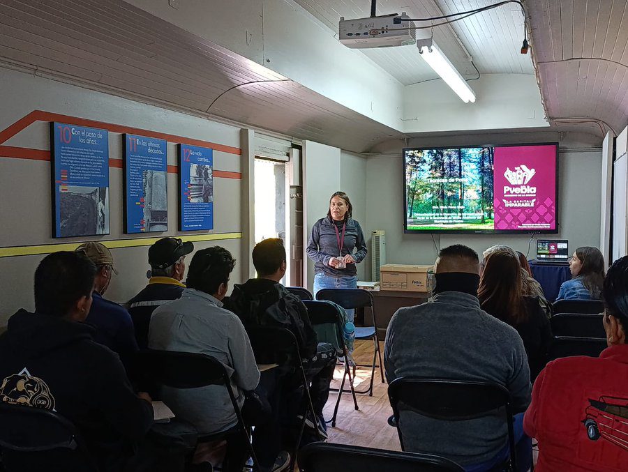 Brinda Gobierno de la Ciudad curso de capacitación a la Red de Arboristas poblana