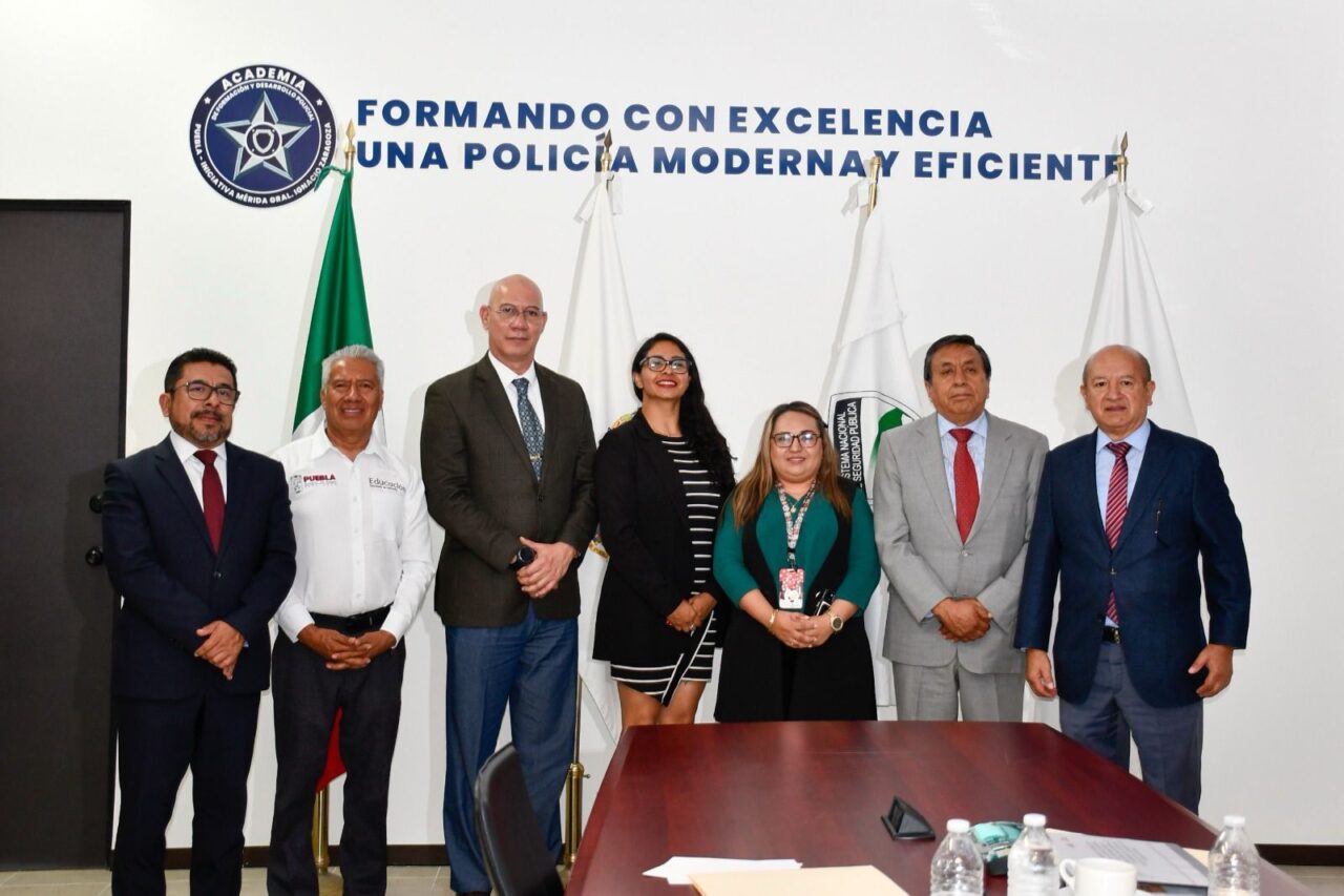 Serrano Zafra asume rectoría de la Universidad de las Ciencias Policiales y de la Seguridad de Puebla