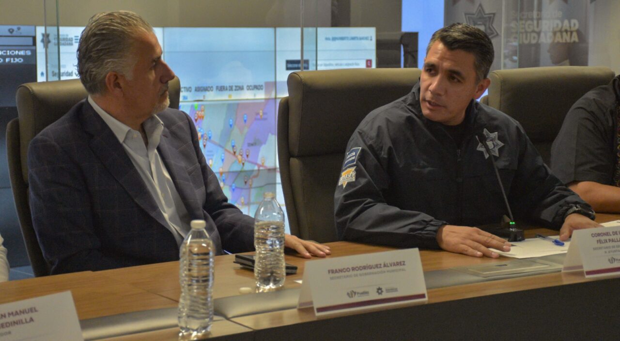 Encabeza Franco Rodríguez Mesa de trabajo con seguridad, regidores y regidoras