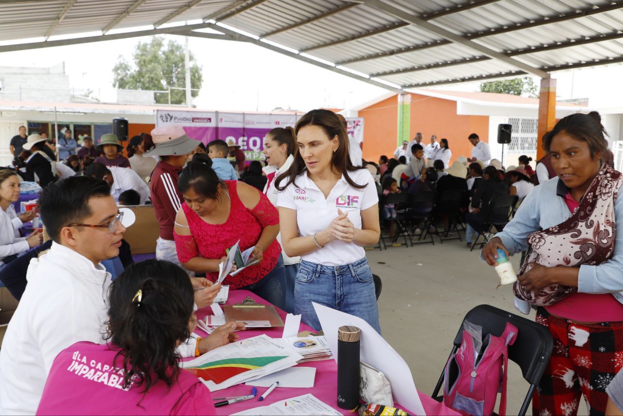SMDIF puso en marcha “Pequeños Imparables” para identificar anemia o desnutrición en las y los niños de la capital