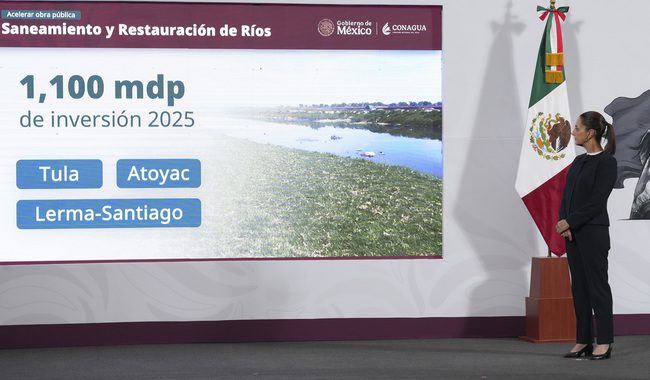 Plan México: Se invertirán 30 mil 885 mdp en 2025 para 37 proyectos hídricos estratégicos en todo el país, se crearán 65 mil empleos