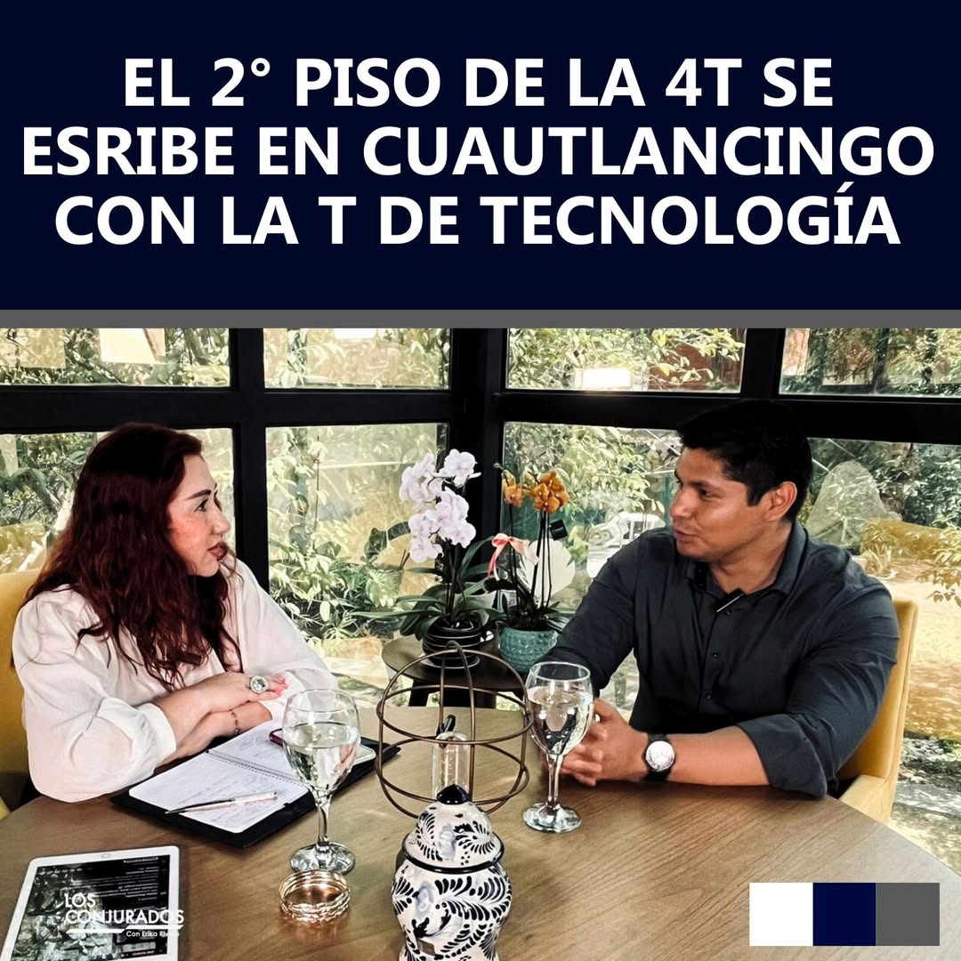 Cuautlancingo avanza con orden y educación tecnológica: Omar Muñoz en #LosConjuradosPodcast
