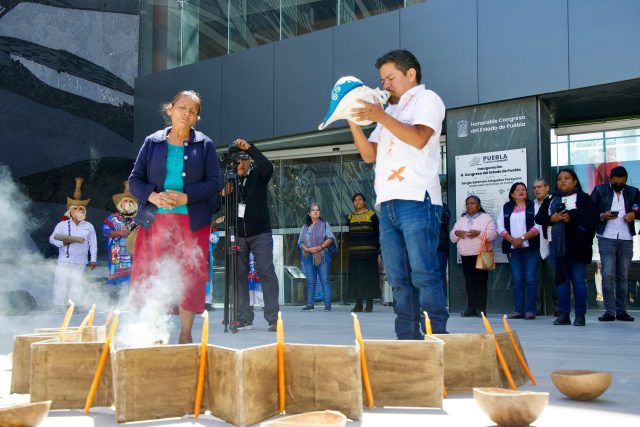 Primer Encuentro de Pueblos Ngiba, Mixtecos y Mazatecos, se llevó a cabo en Congreso del Estado