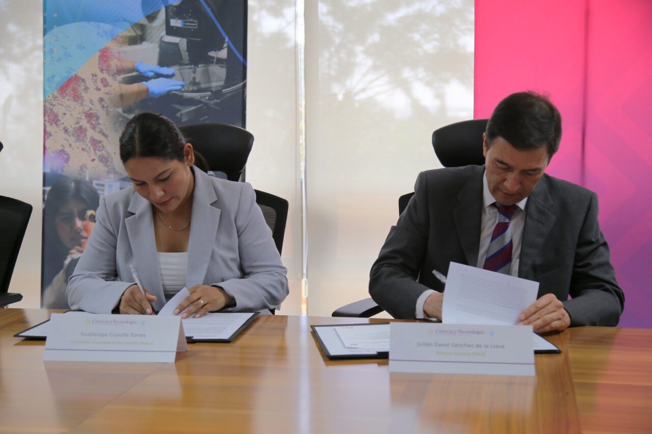 El INAOE y el Ayuntamiento de San Andrés Cholula firman convenio de colaboración