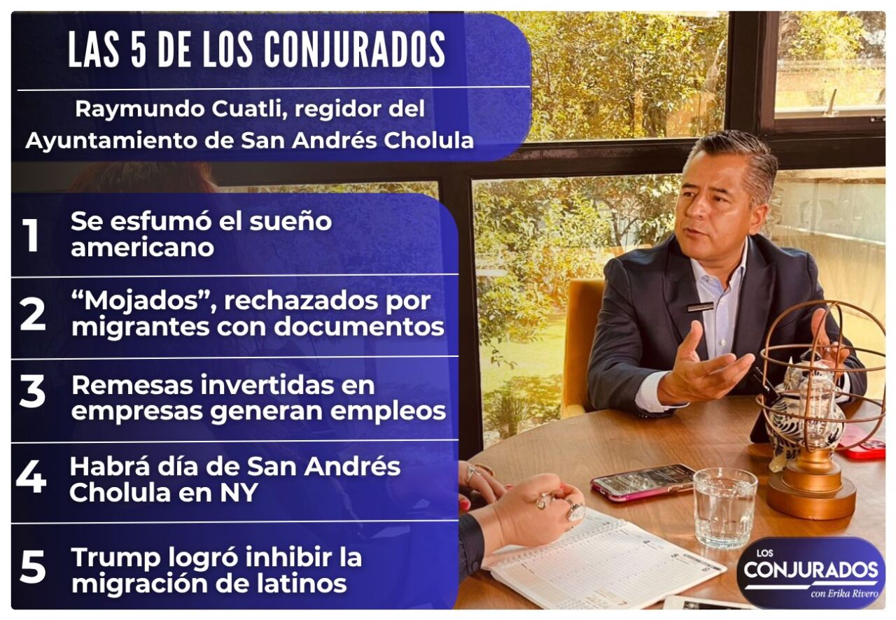 Las 5 de Los Conjurados con Raymundo Cuautli: migración, comunidad y orgullo cholulteca