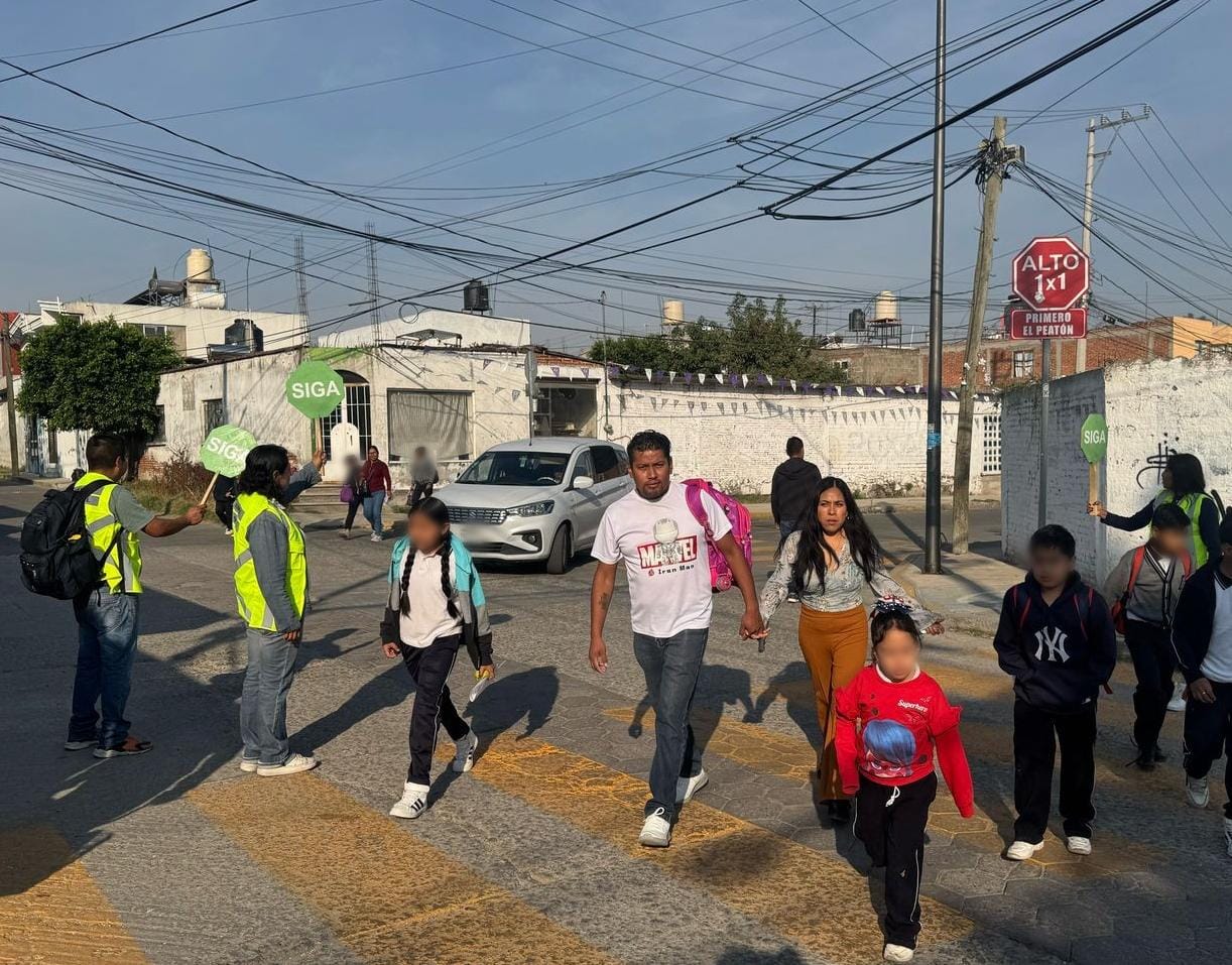 San Pedro Cholula fortalece la movilidad escolar con el programa “Escuela Vial Segura”