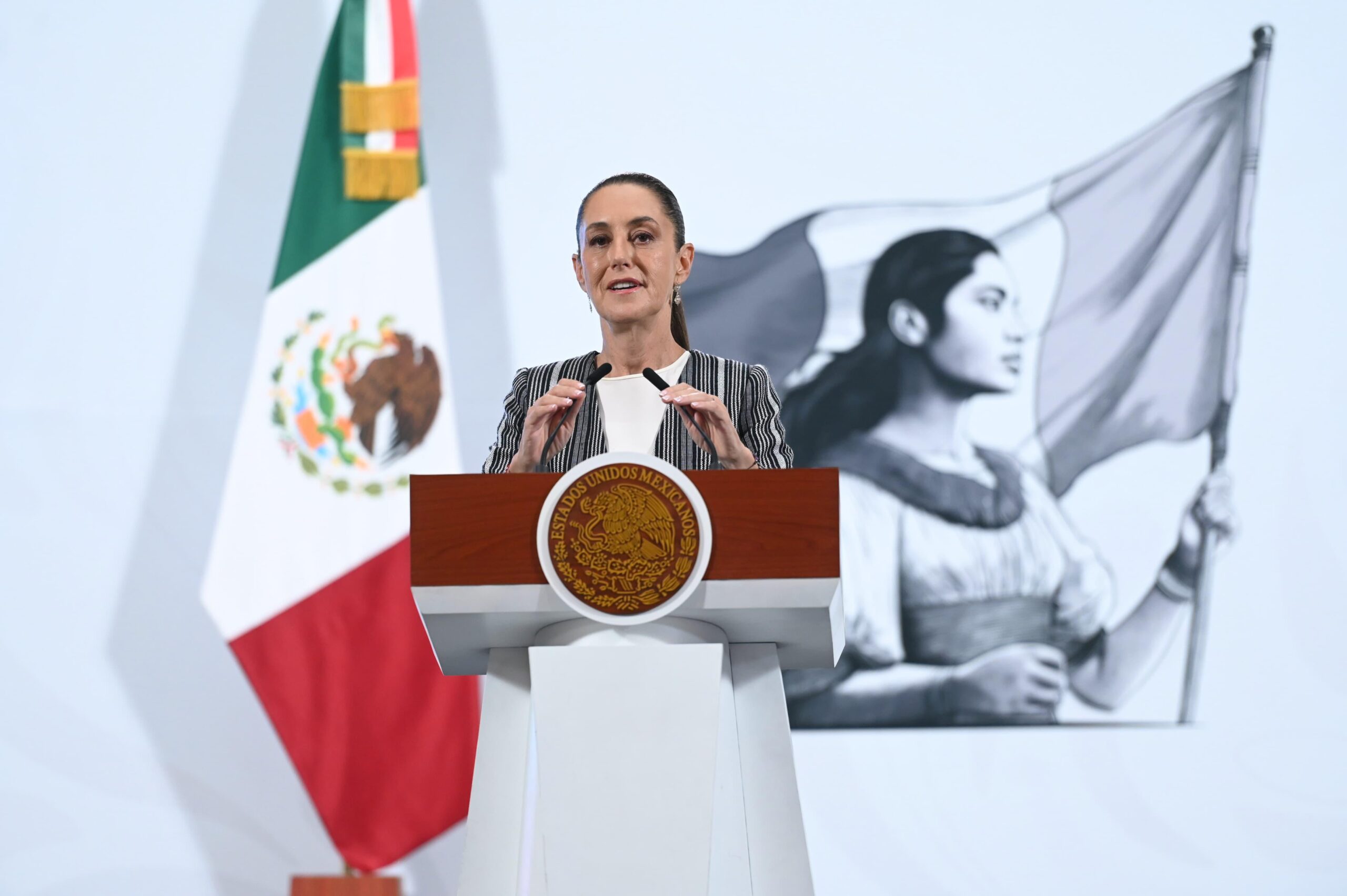 Sheinbaum respalda a Clara Brugada: “La CDMX no está sola”
