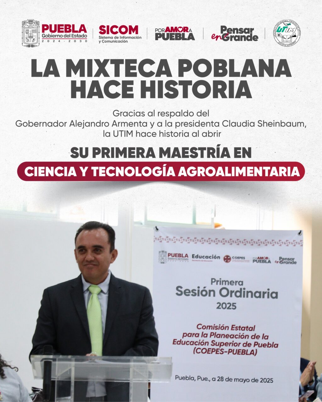 ¡Histórico! UTIM abre su primera maestría después de 28 años y apuesta por el desarrollo agroalimentario