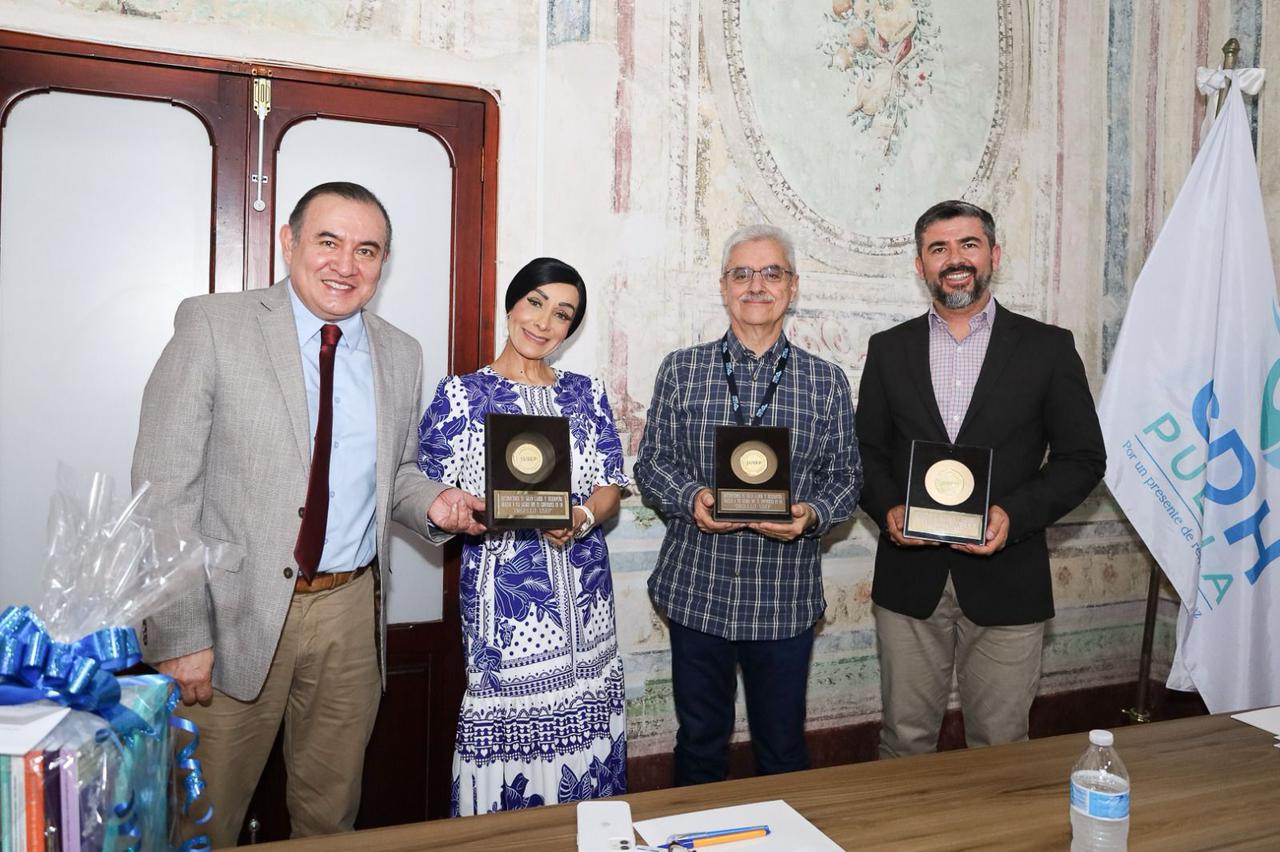 CDH Puebla y USEP firman convenio de colaboración.