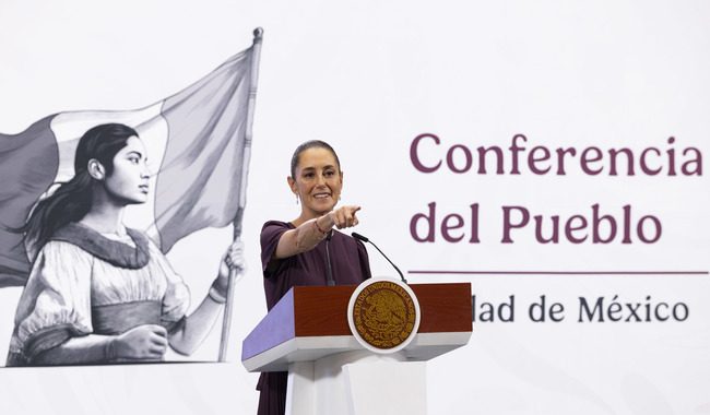 En lo que va del 2025 se registró un máximo histórico de 21 mil 400 mdd de Inversión Extranjera Directa: Presidenta Claudia Sheinbaum