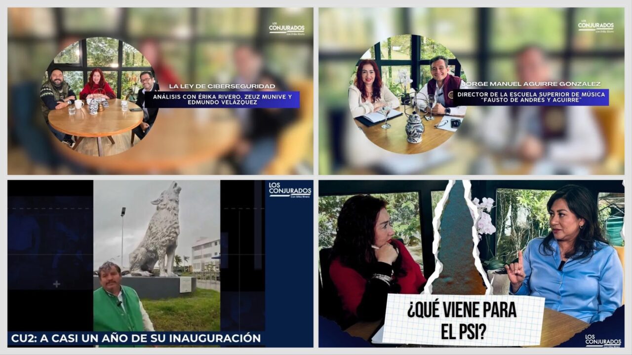 CU2, Ley de Ciberseguridad, Escuela Superior de Música y Nadia Navarro | Lo destacado en Los Conjurados esta semana