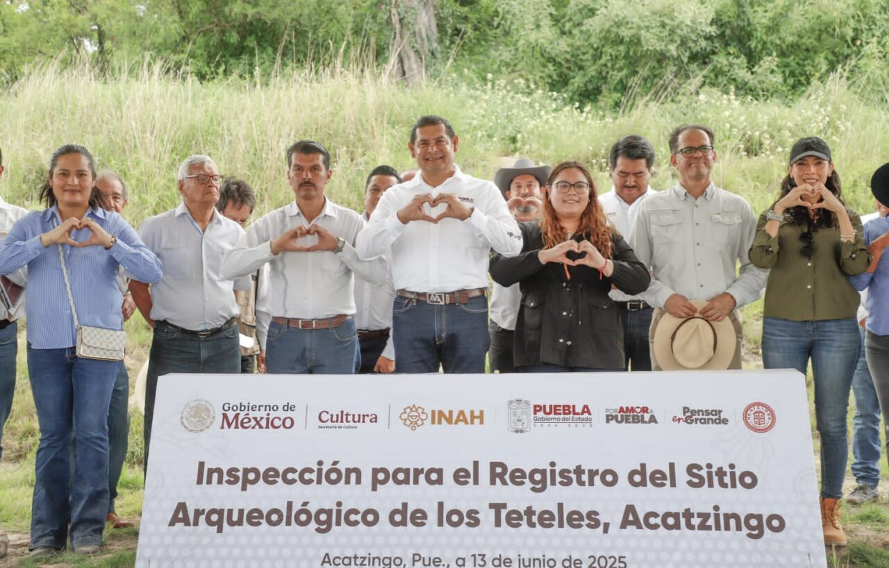 Acatzingo Puebla en el mapa mundial con rescate de zona arqueológica