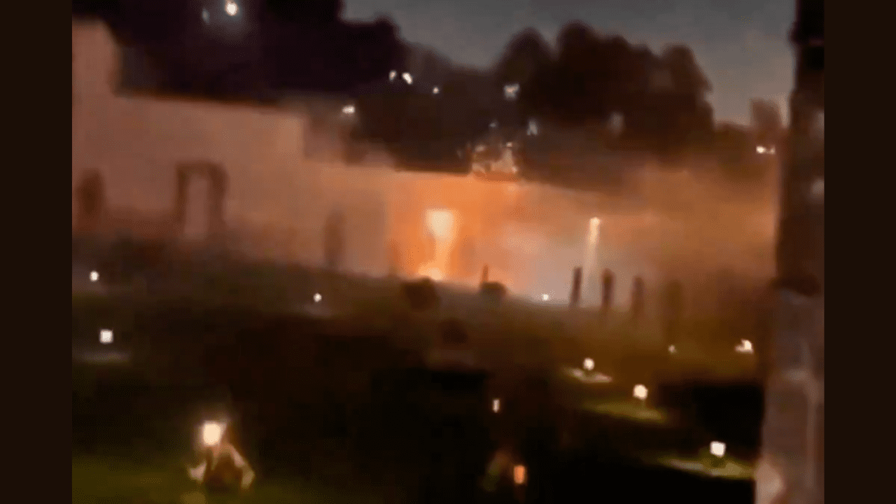 Explosión de pirotecnia deja ocho heridos en fiesta patronal de La Trinidad Chimalpa, Totolac