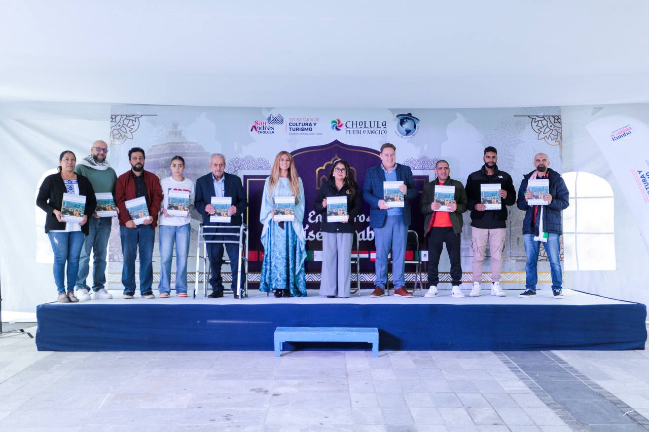 Inaugura San Andrés Cholula el Festival “Encuentro de Países Árabes»