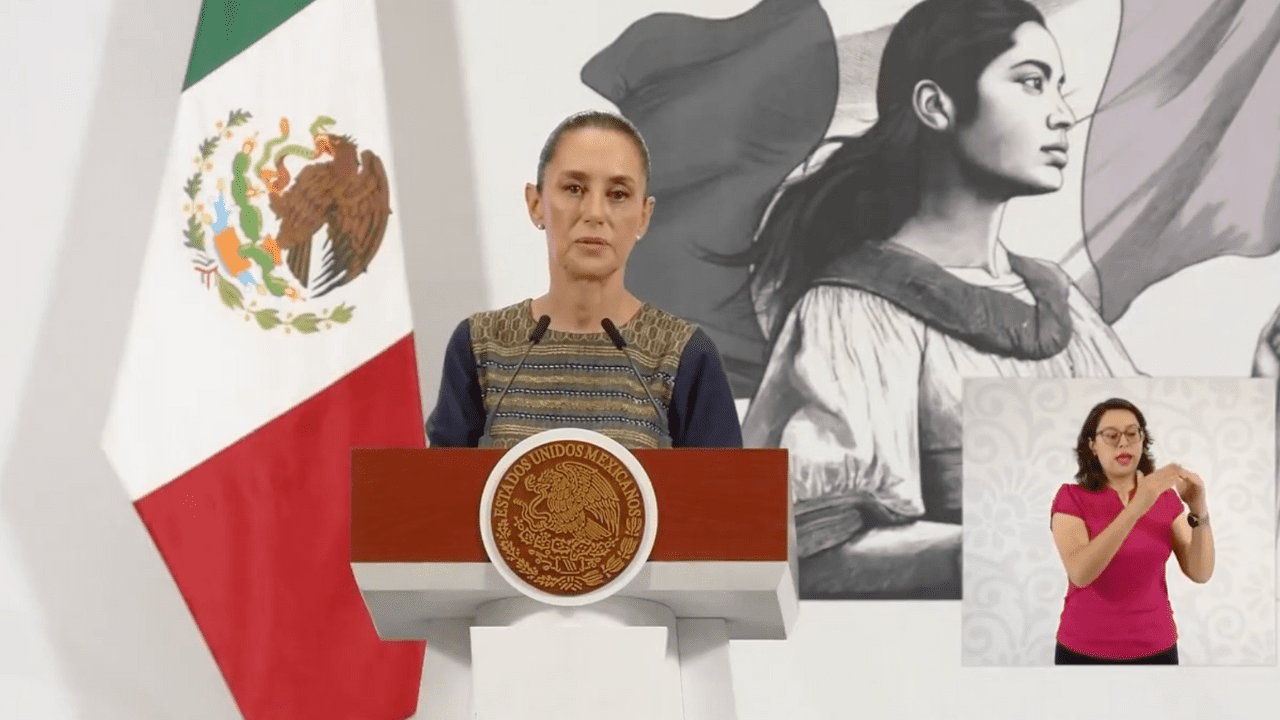 Sheinbaum rechaza señalamientos de EE.UU. sobre protestas violentas