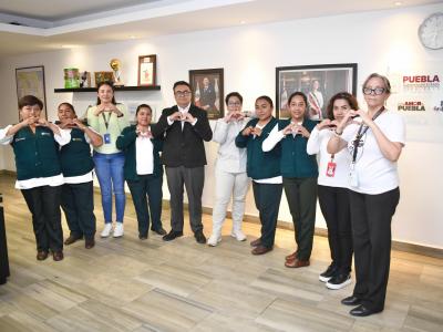 Puebla envía brigada de enfermería a Chihuahua para reforzar campaña contra sarampión